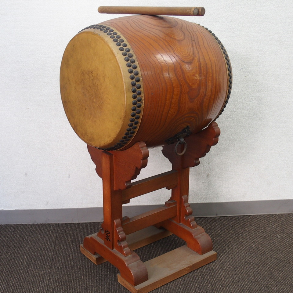 和太鼓 約40cm 木製（和太鼓の中古フリマアイテム一覧）